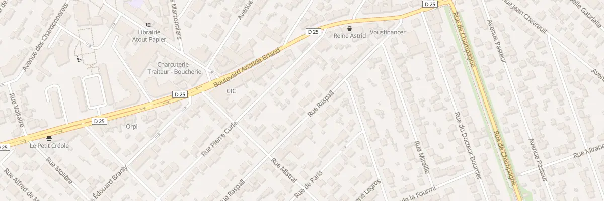 Plan du 85 Rue Raspail à Savigny-sur-Orge