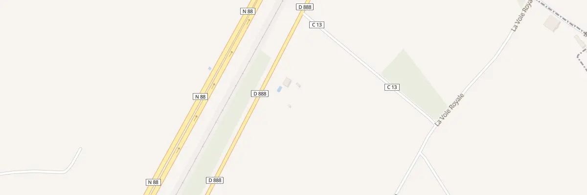 Plan du 5376 La Garde à Naucelle