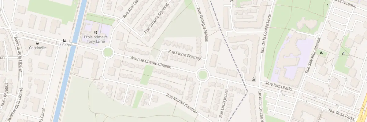 Plan du 16 Rue Pierre Fresnay à Sainte-Geneviève-des-Bois