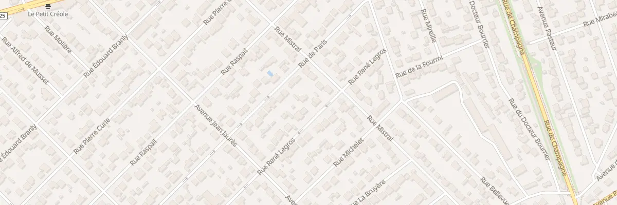 Plan du 113 Rue Rene Legros à Savigny-sur-Orge