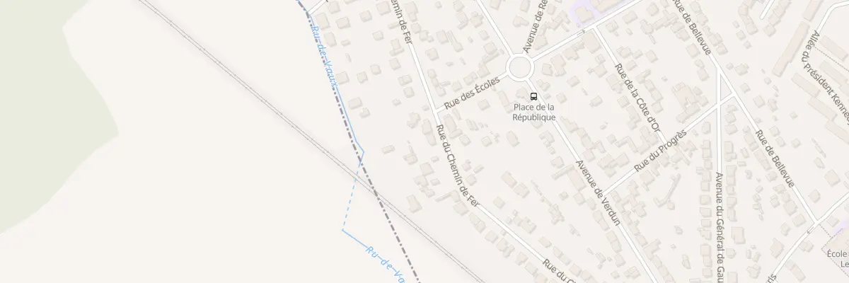 Plan du 49 Rue du Chemin de Fer à Ézanville