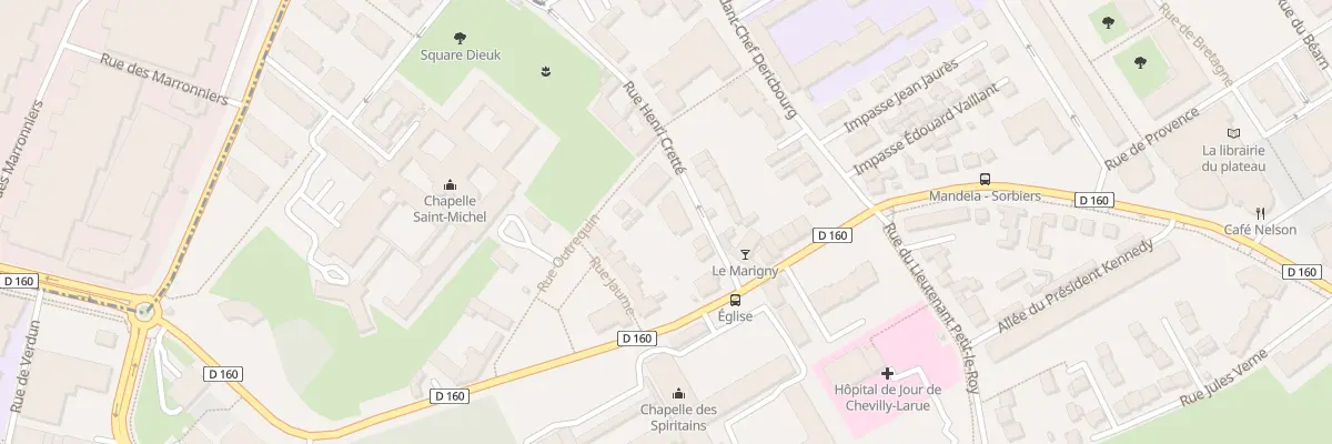 Plan du 7 Rue Henri Cretté à Chevilly-Larue