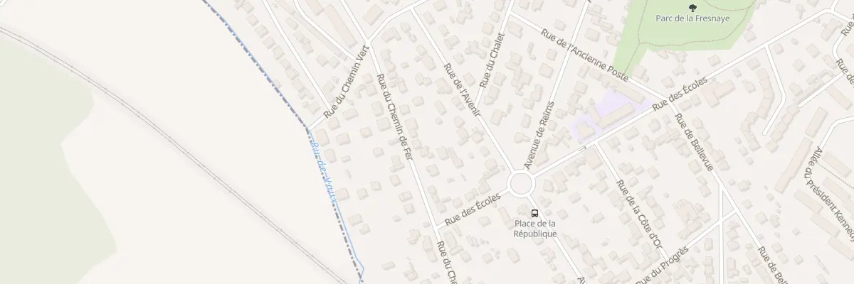 Plan du 58 Rue du Chemin de Fer à Ézanville