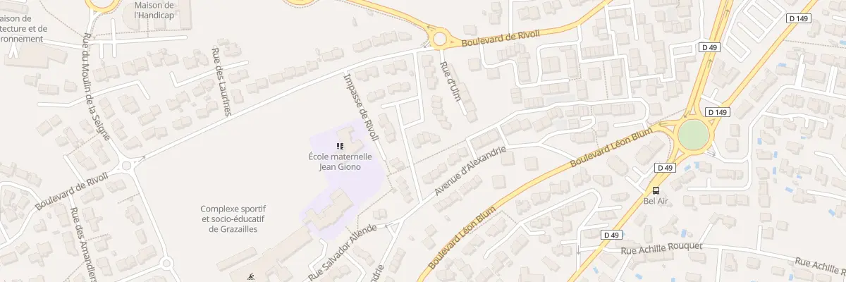 Plan du 4 Rue Jean Giono à Carcassonne