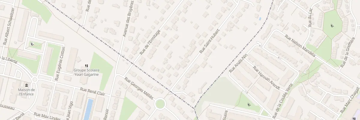Plan du 52 Rue Saint Hubert à Morsang-sur-Orge