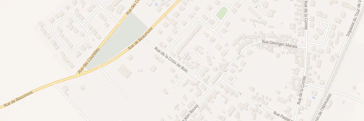 Plan du 8 Rue de la Croix de Bois à Boran-sur-Oise