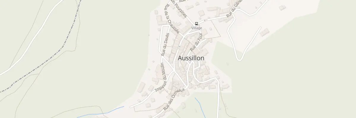 Plan du 31 Rue du Gal de Gaulle à Aussillon