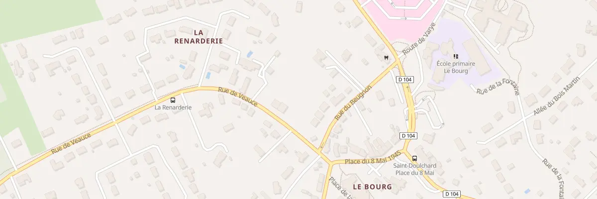 Plan du 10 Rue de Veauce à Saint-Doulchard