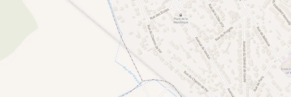 Plan du 39 Rue du Chemin de Fer à Ézanville