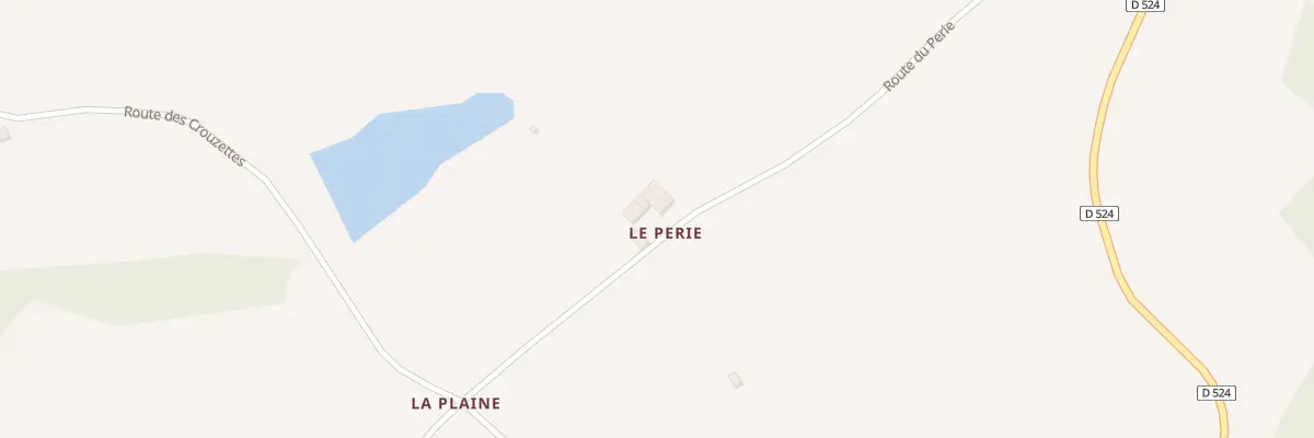 Plan du 5215 Le Perie à Quins
