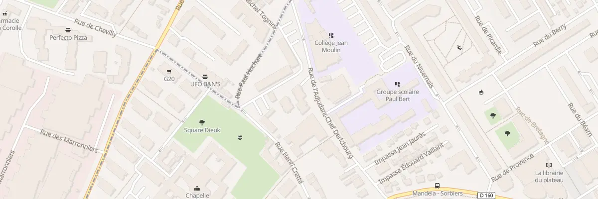 Plan du 37 Rue de l’Adjt Chef Dericbourg à Chevilly-Larue