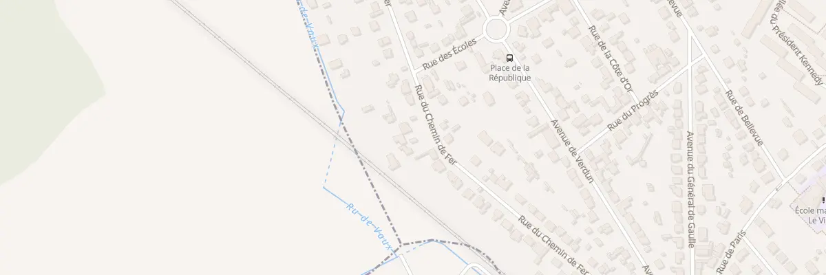 Plan du 41 Rue du Chemin de Fer à Ézanville