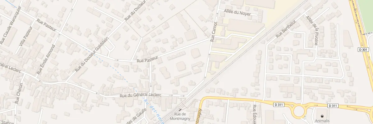 Plan du 48 Rue Pasteur à Groslay