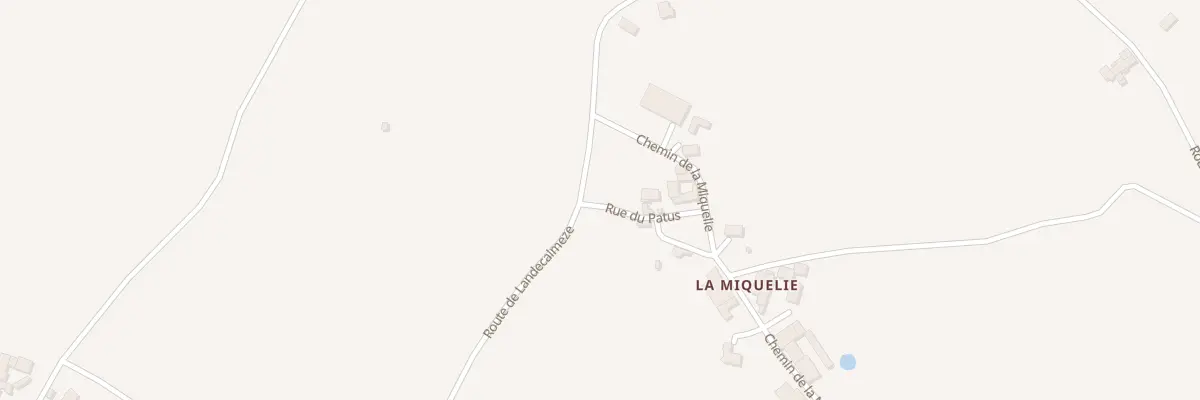Plan du 5250 La Miquelie à Saint-Just-sur-Viaur