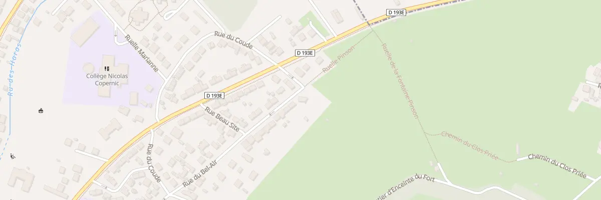 Plan du 82 Rue du Bel-Air à Montmagny