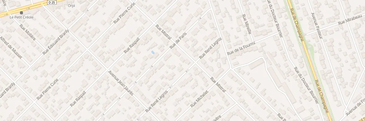 Plan du 37 Rue Mistral à Savigny-sur-Orge