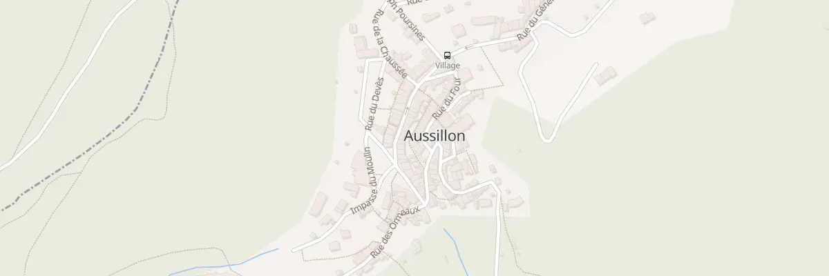Plan du 38 Rue du Four à Aussillon