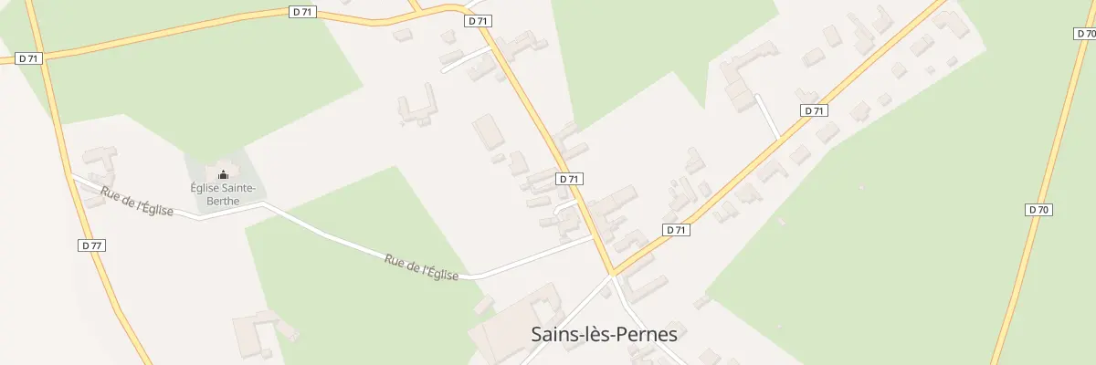 Plan du 9 Rue d’Heuchin à Sains-lès-Pernes