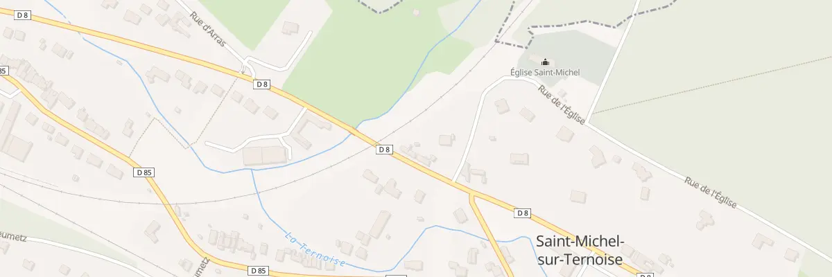 Plan du 40 Rte Nationale à Saint-Michel-sur-Ternoise