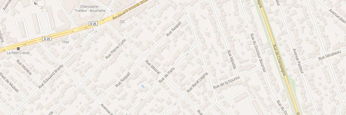 Plan du 111 Rue de Paris à Savigny-sur-Orge