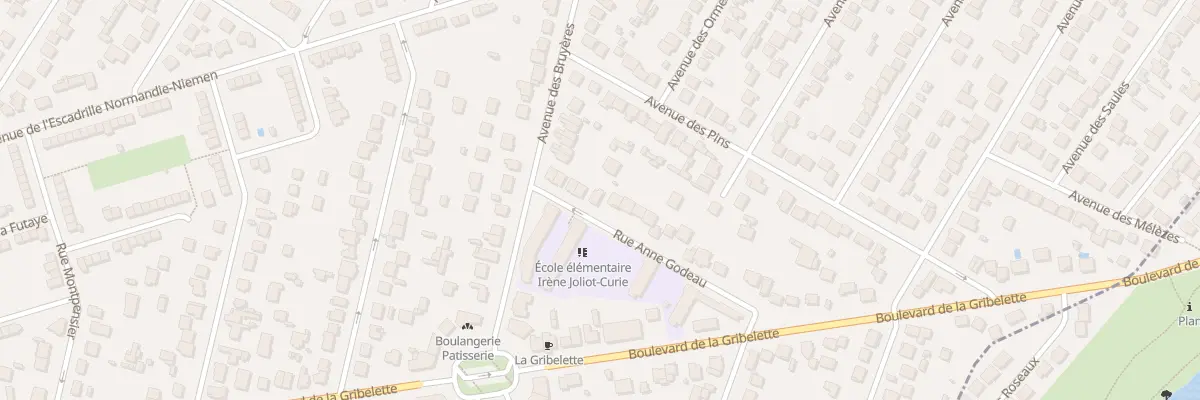 Plan du 3 Rue Anne Godeau à Morsang-sur-Orge