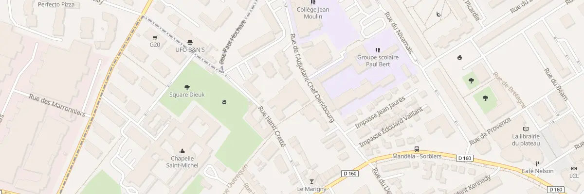 Plan du 23 Rue de l’Adjt Chef Dericbourg à Chevilly-Larue