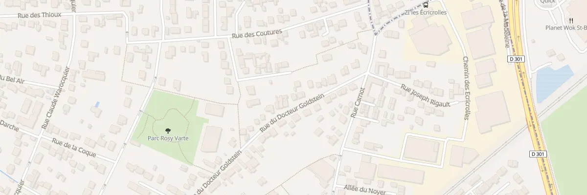 Plan du 55 Rue du Docteur Goldstein à Groslay