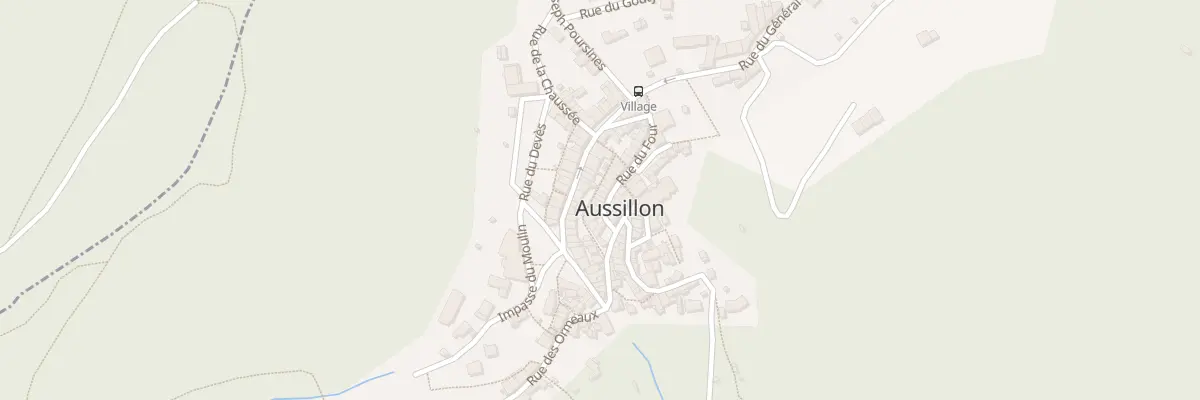 Plan du 32 Rue du Four à Aussillon