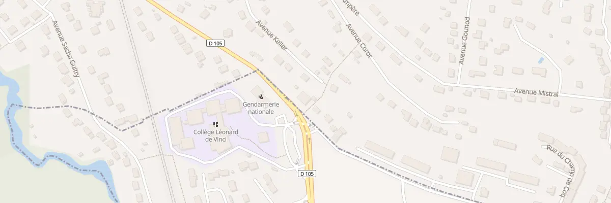 Plan du 1 Rue des Pierres Rangées à La Ferté-Alais