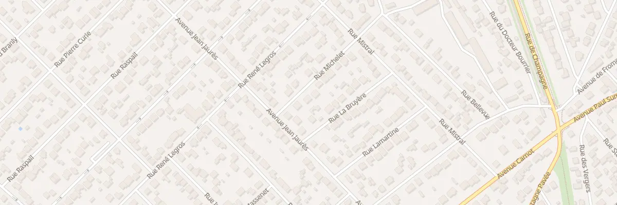 Plan du 6 Rue Michelet à Savigny-sur-Orge