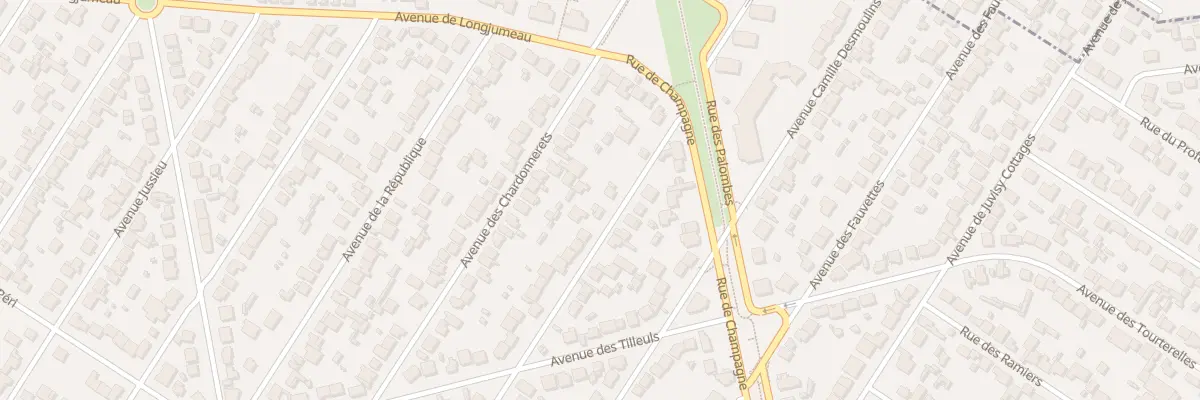 Plan du 65 Av des Chrysanthemes à Savigny-sur-Orge