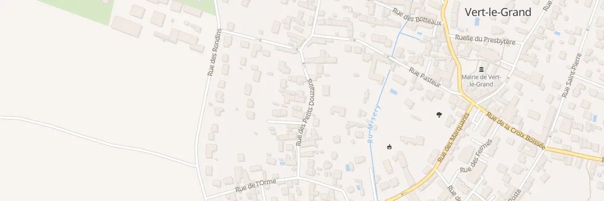 Plan du 24 Rue des Petits Douzains à Vert-le-Grand
