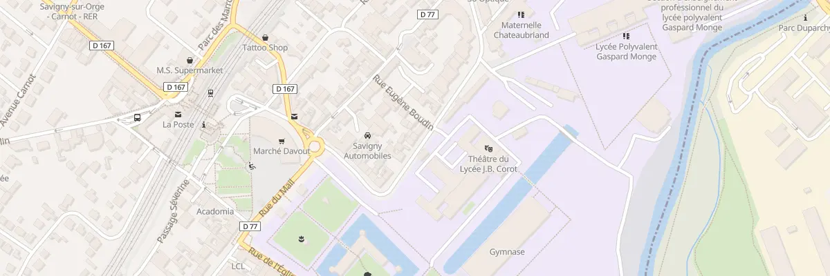 Plan du 29 Rue Charles Rossignol à Savigny-sur-Orge