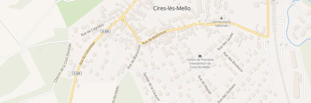 Plan du 31 Rue de Blaincourt à Cires-lès-Mello