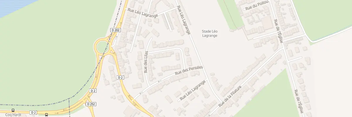 Plan du 2 Rue des Lilas à Cappelle-la-Grande