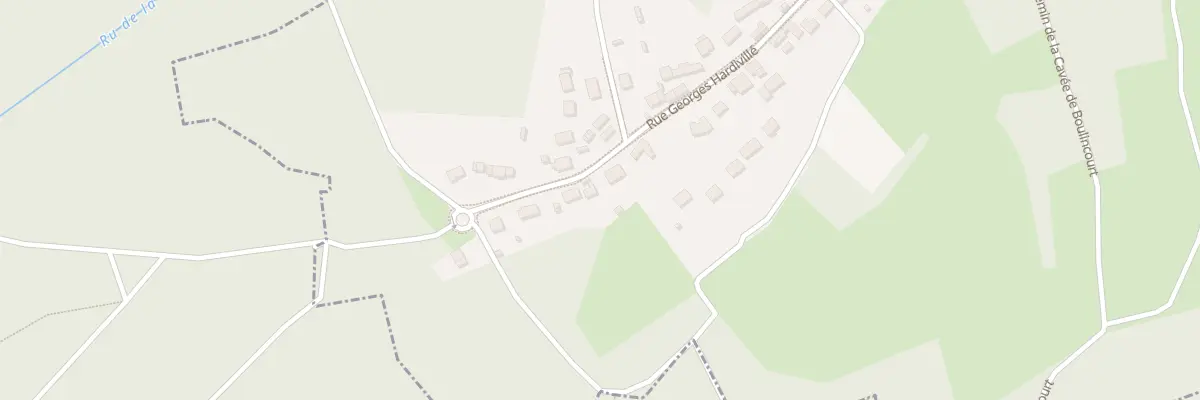 Plan du 413 Rue Georges Hardivillé à Agnetz