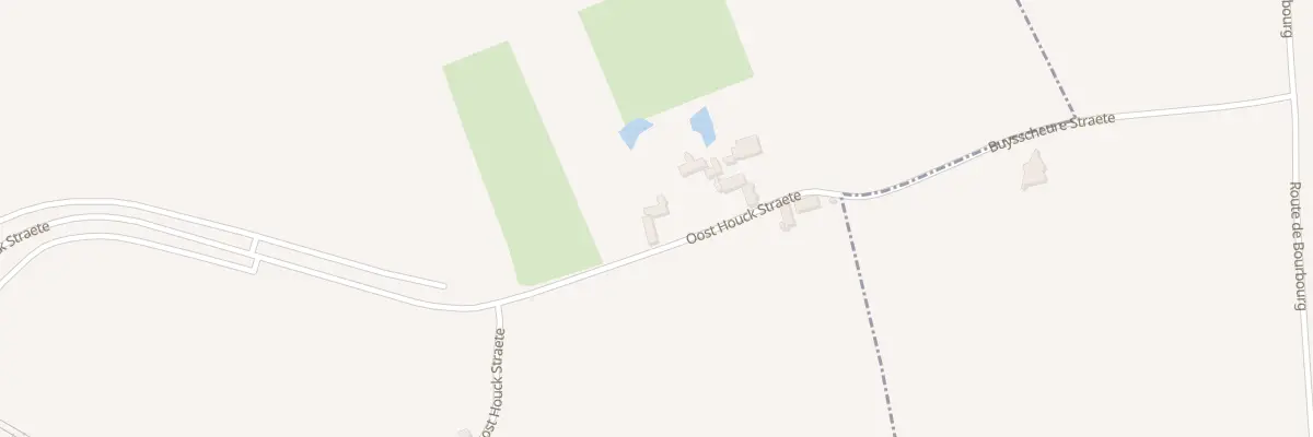 Plan du 1815 Vc Oost Houck Straete à Buysscheure