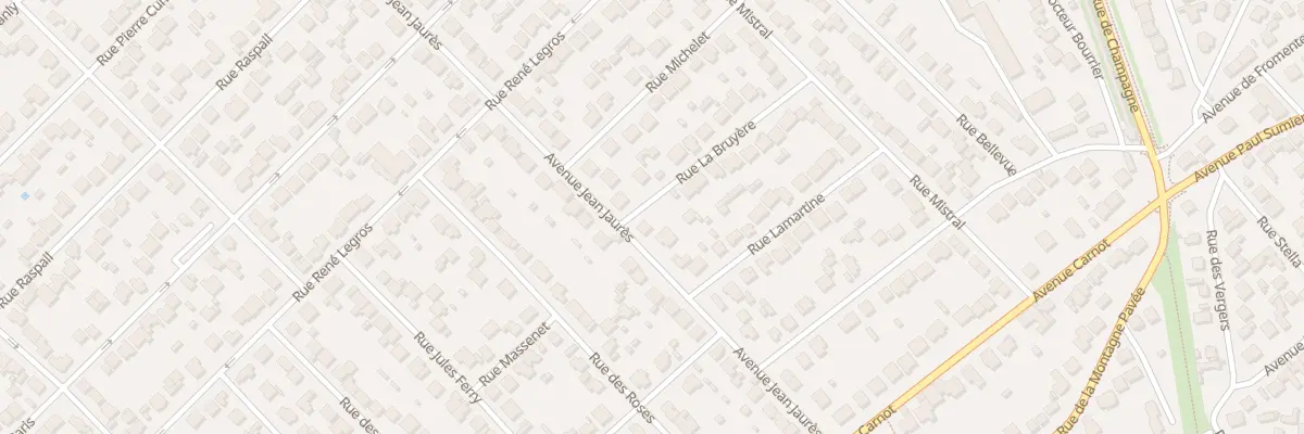 Plan du 28 Av Jean Jaures à Savigny-sur-Orge