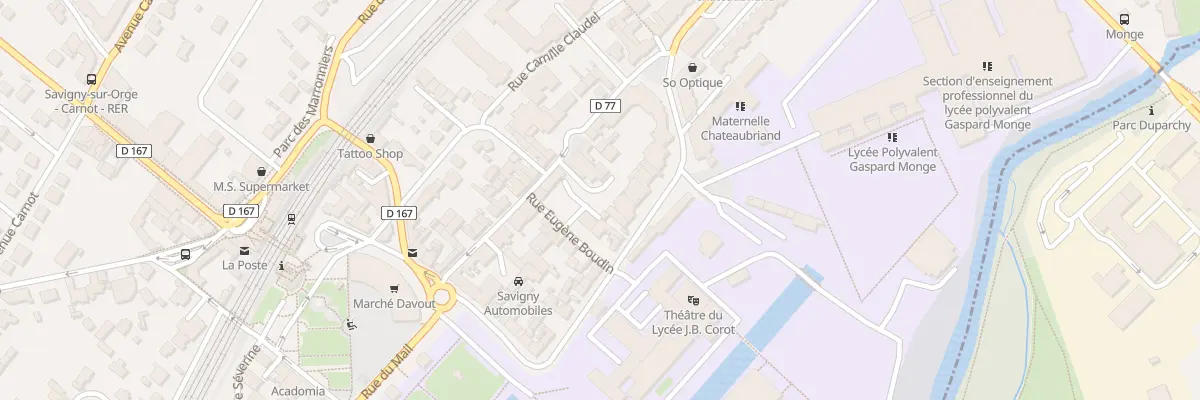 Plan du 37 Rue Charles Rossignol à Savigny-sur-Orge