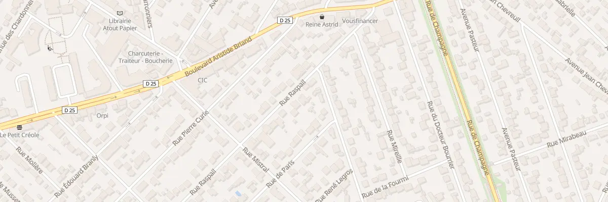 Plan du 90 Rue Raspail à Savigny-sur-Orge