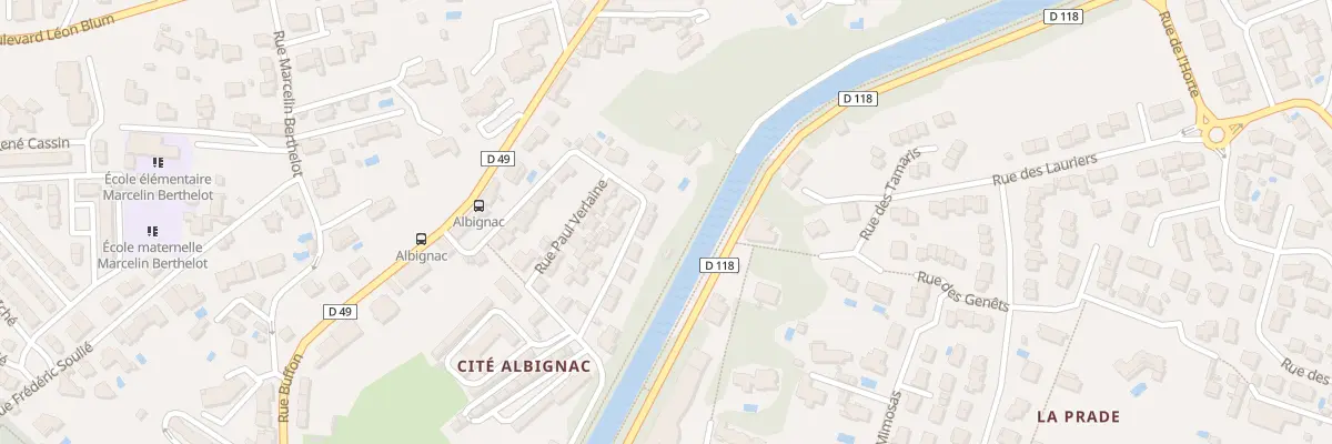 Plan du 16 Rue Anatole France à Carcassonne