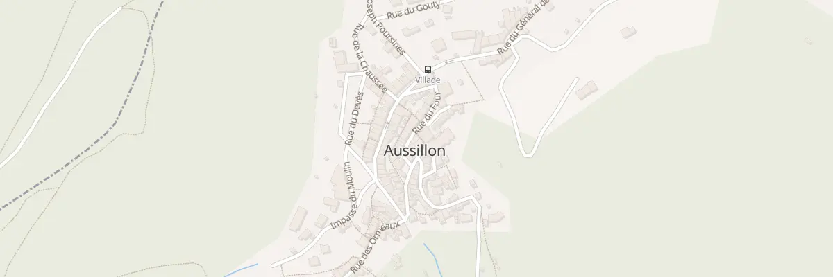 Plan du 5 Rue du Maquis à Aussillon