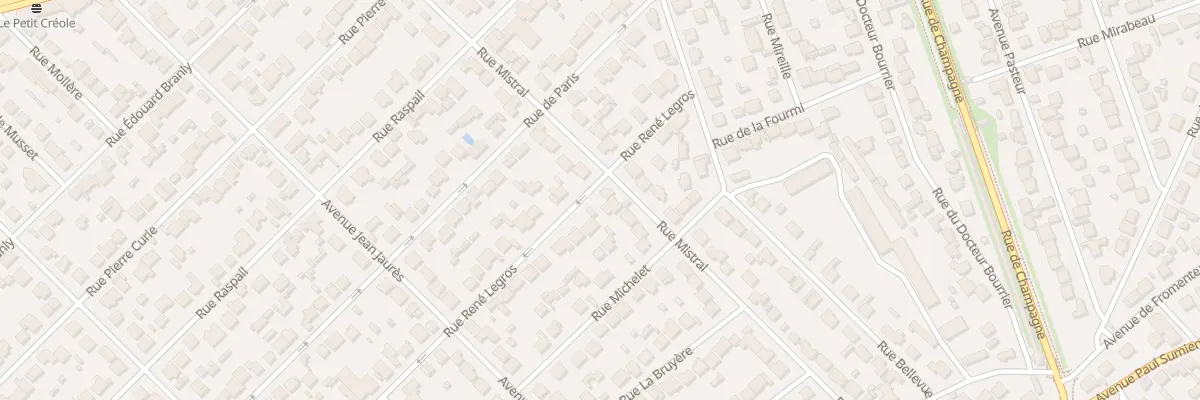 Plan du 33 Rue Mistral à Savigny-sur-Orge