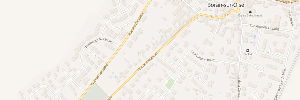 Plan du 42 Rue de Beaumont à Boran-sur-Oise