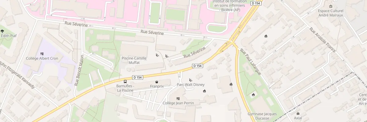 Plan du 20 Av Charles Gide au Kremlin-Bicêtre