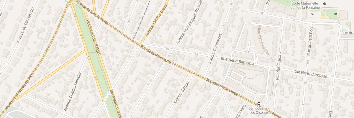 Plan du 114 Rue de la Voie Verte à Athis-Mons