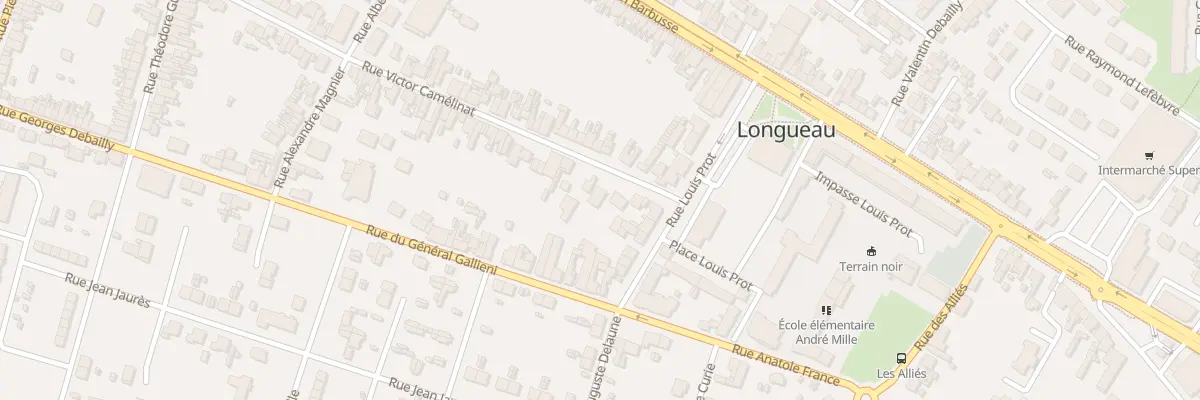 Plan du 64 Rue Victor Camélinat à Longueau