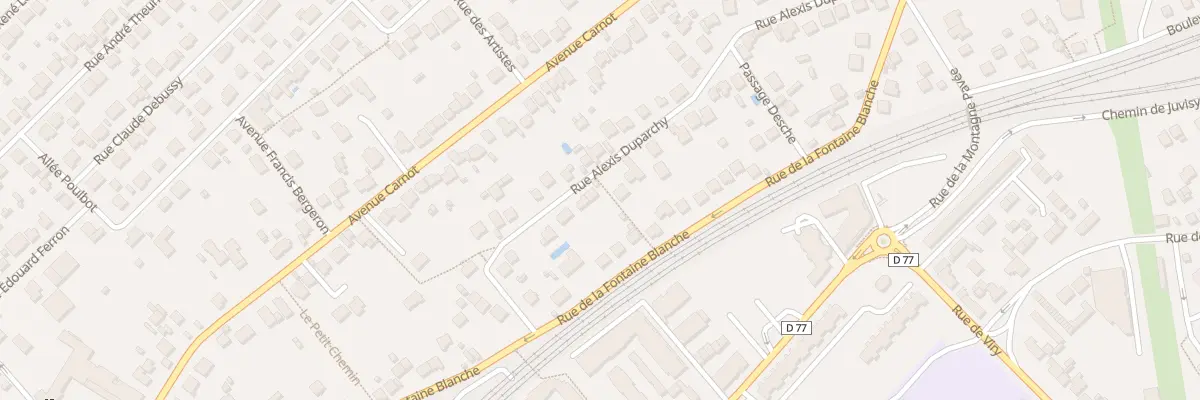 Plan du 18B Rue Alexis Duparchy à Savigny-sur-Orge