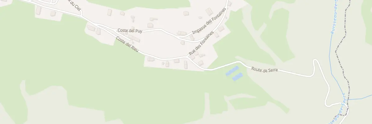 Plan du 38 Coste Del Rieu à Besse