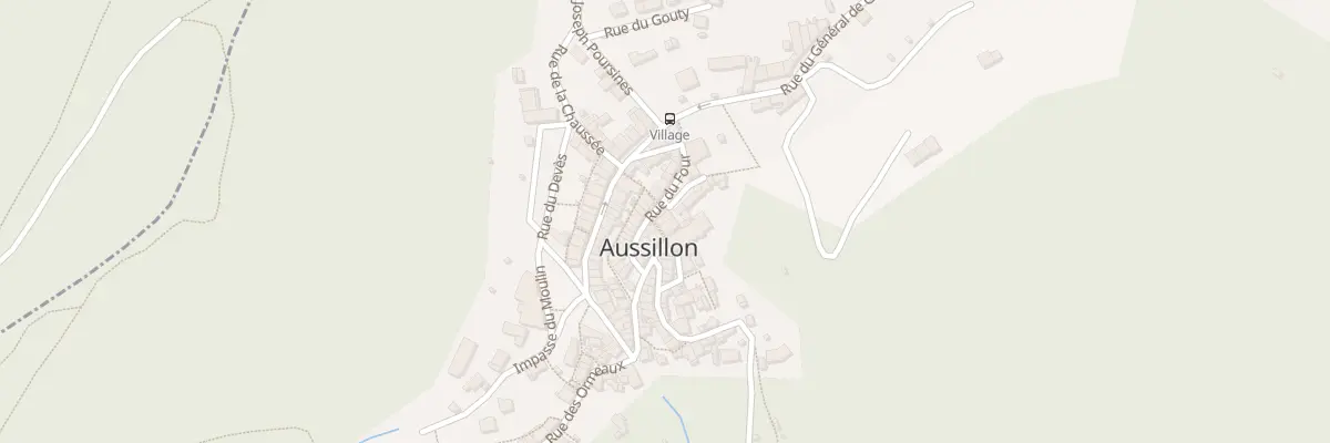 Plan du 4 Rue du Maquis à Aussillon